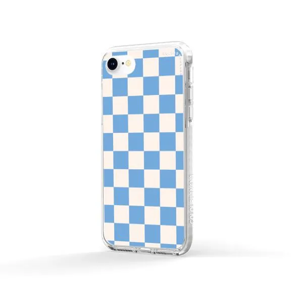 iPhone Case - Cyan Checkered