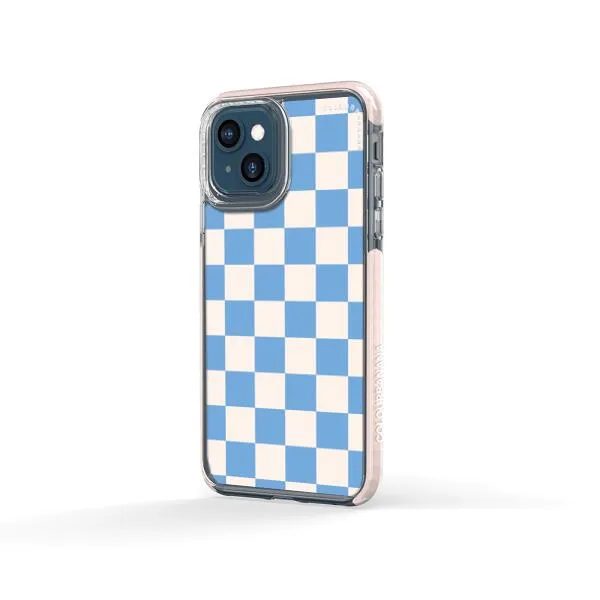 iPhone Case - Cyan Checkered