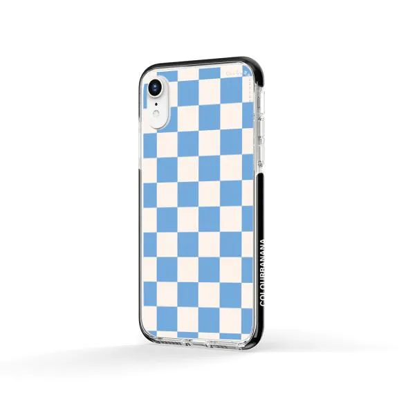 iPhone Case - Cyan Checkered