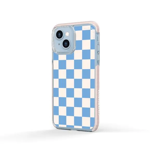 iPhone Case - Cyan Checkered