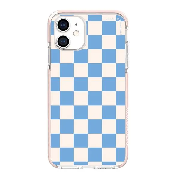 iPhone Case - Cyan Checkered