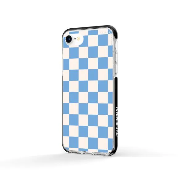 iPhone Case - Cyan Checkered