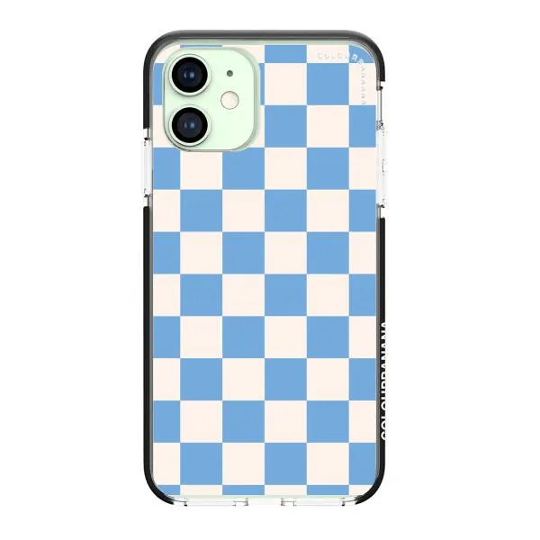 iPhone Case - Cyan Checkered