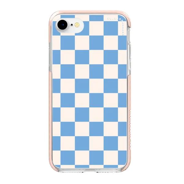 iPhone Case - Cyan Checkered