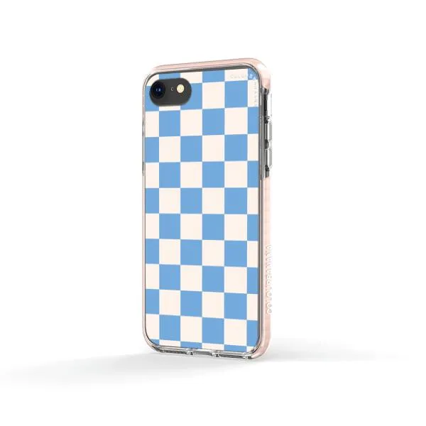 iPhone Case - Cyan Checkered