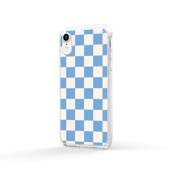 iPhone Case - Cyan Checkered