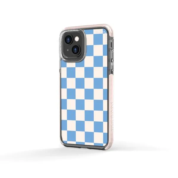 iPhone Case - Cyan Checkered