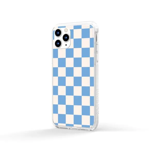 iPhone Case - Cyan Checkered
