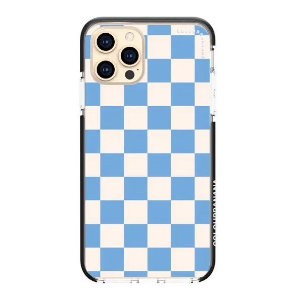 iPhone Case - Cyan Checkered