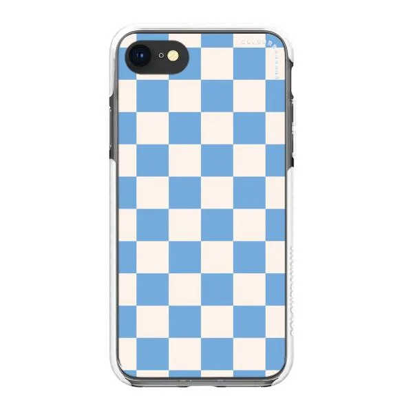 iPhone Case - Cyan Checkered