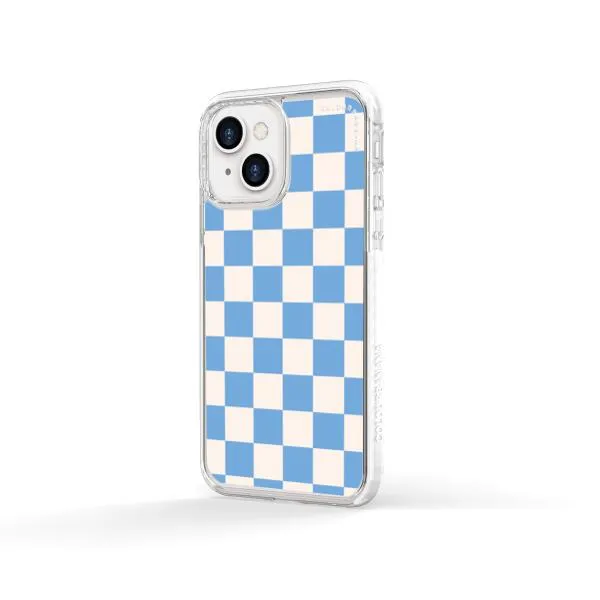 iPhone Case - Cyan Checkered