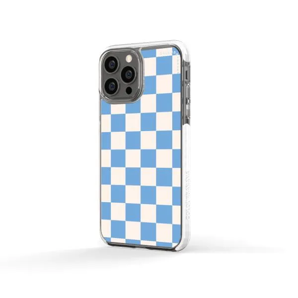 iPhone Case - Cyan Checkered