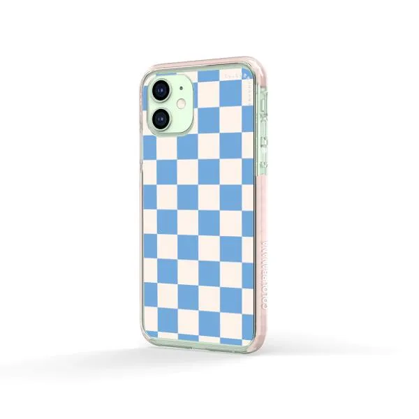 iPhone Case - Cyan Checkered