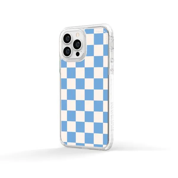 iPhone Case - Cyan Checkered