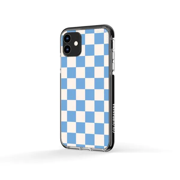 iPhone Case - Cyan Checkered