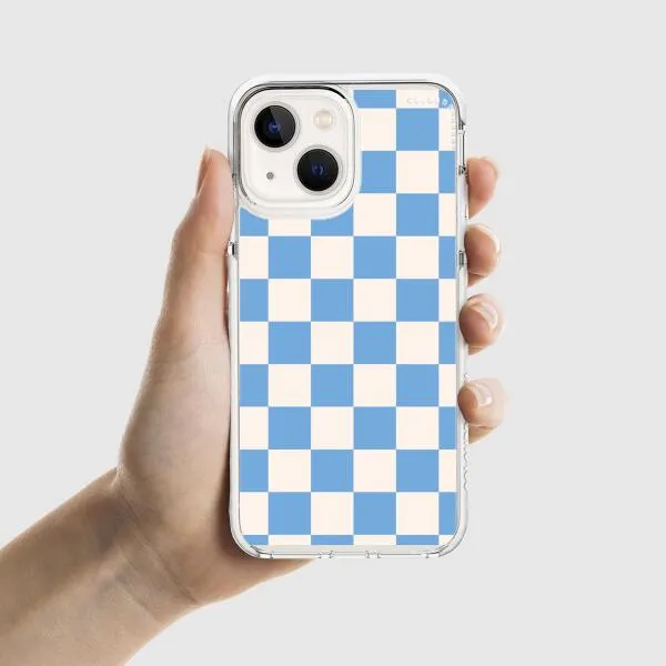 iPhone Case - Cyan Checkered