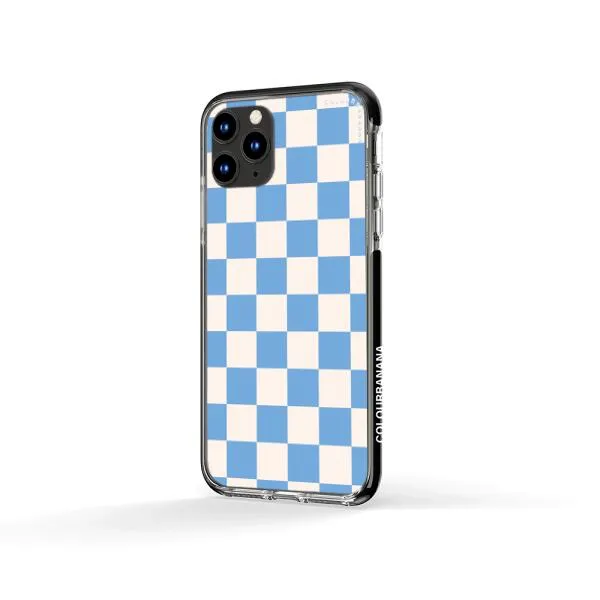 iPhone Case - Cyan Checkered