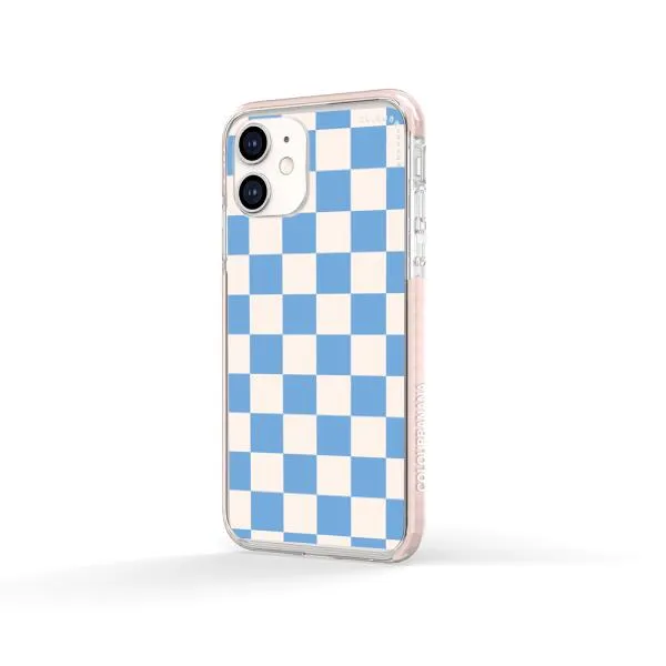iPhone Case - Cyan Checkered