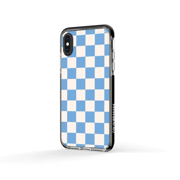 iPhone Case - Cyan Checkered