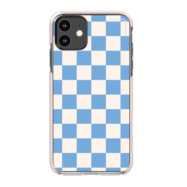 iPhone Case - Cyan Checkered