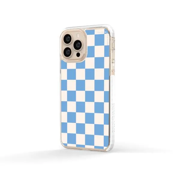 iPhone Case - Cyan Checkered