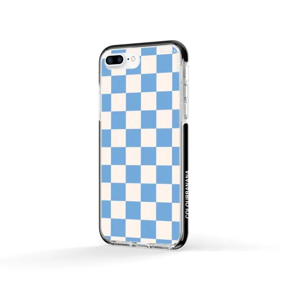 iPhone Case - Cyan Checkered