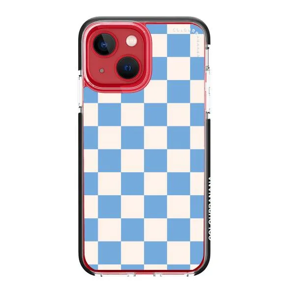 iPhone Case - Cyan Checkered
