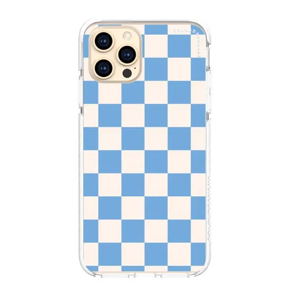 iPhone Case - Cyan Checkered