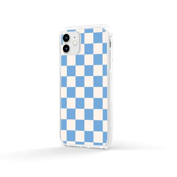 iPhone Case - Cyan Checkered