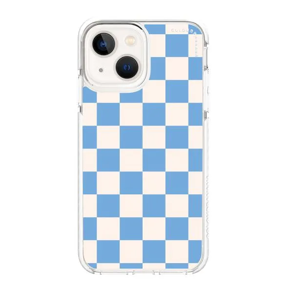 iPhone Case - Cyan Checkered