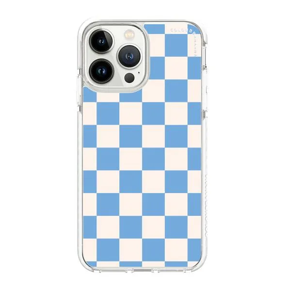 iPhone Case - Cyan Checkered