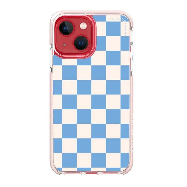 iPhone Case - Cyan Checkered