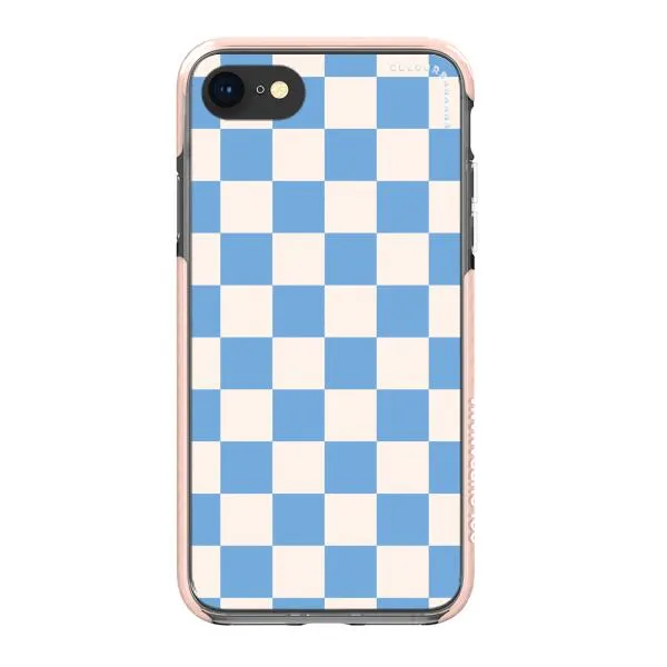 iPhone Case - Cyan Checkered