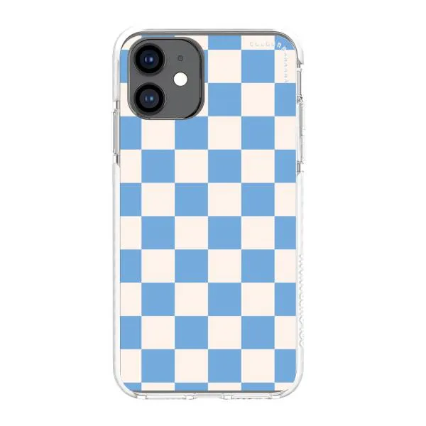 iPhone Case - Cyan Checkered