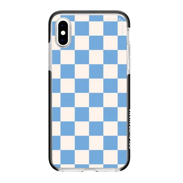 iPhone Case - Cyan Checkered