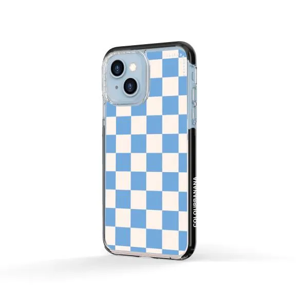 iPhone Case - Cyan Checkered