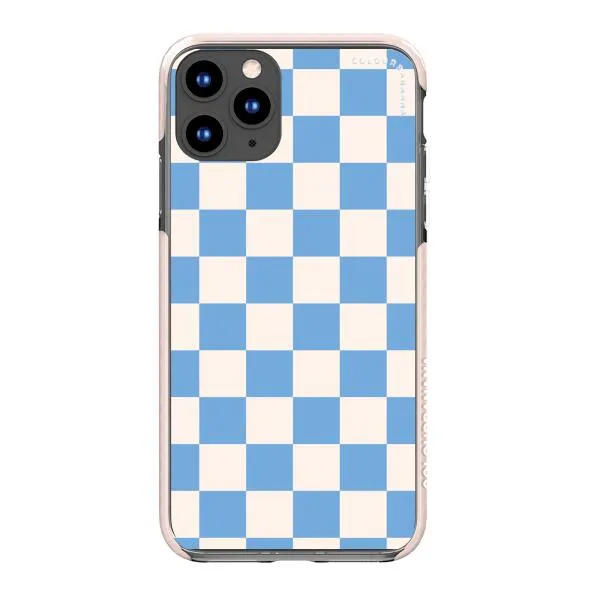 iPhone Case - Cyan Checkered