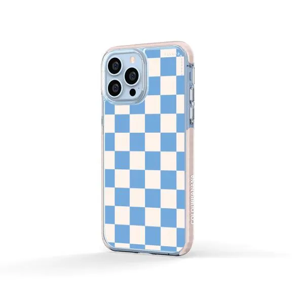 iPhone Case - Cyan Checkered
