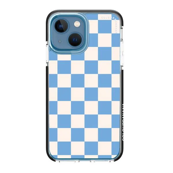 iPhone Case - Cyan Checkered