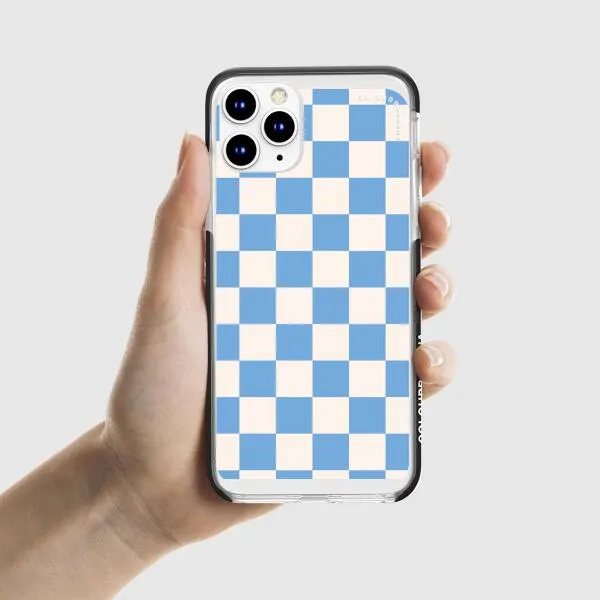 iPhone Case - Cyan Checkered