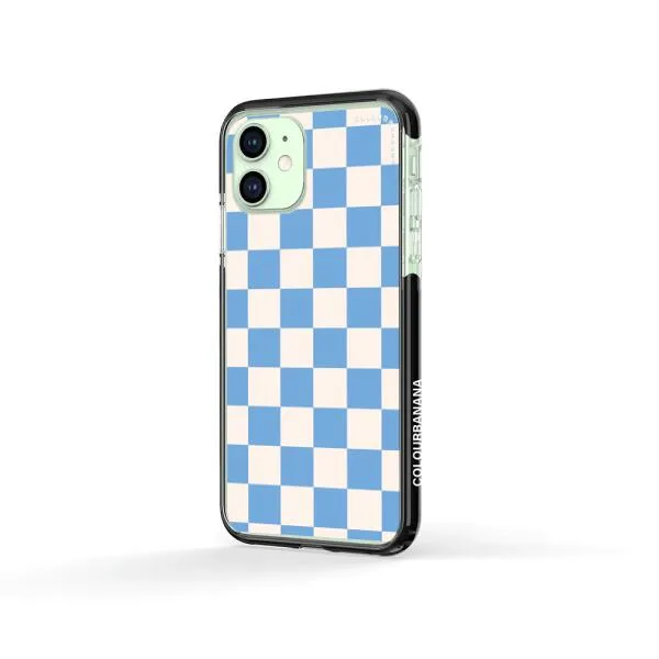 iPhone Case - Cyan Checkered
