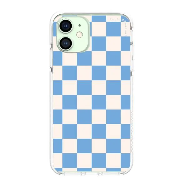 iPhone Case - Cyan Checkered