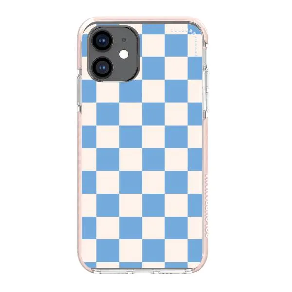 iPhone Case - Cyan Checkered
