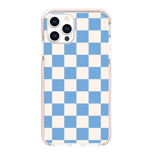 iPhone Case - Cyan Checkered