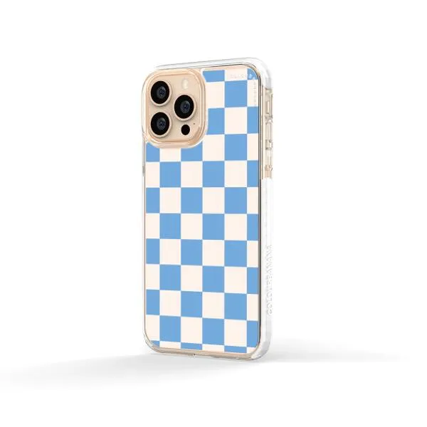 iPhone Case - Cyan Checkered