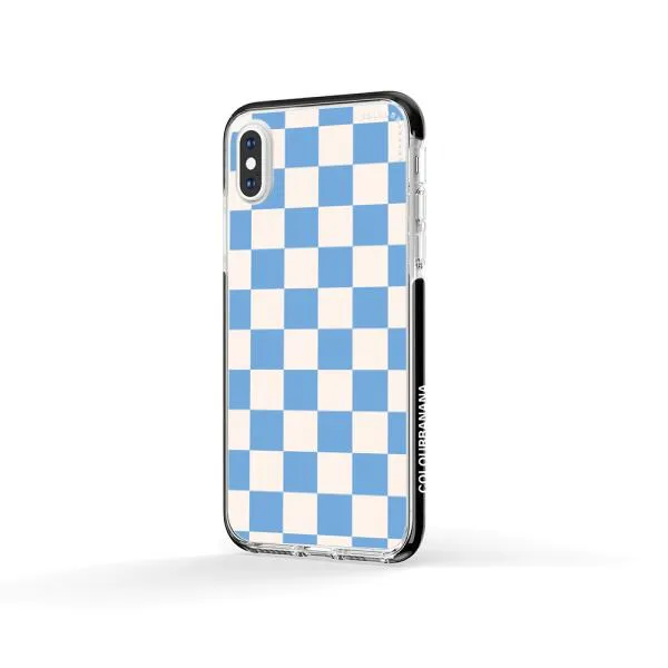 iPhone Case - Cyan Checkered