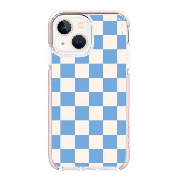 iPhone Case - Cyan Checkered