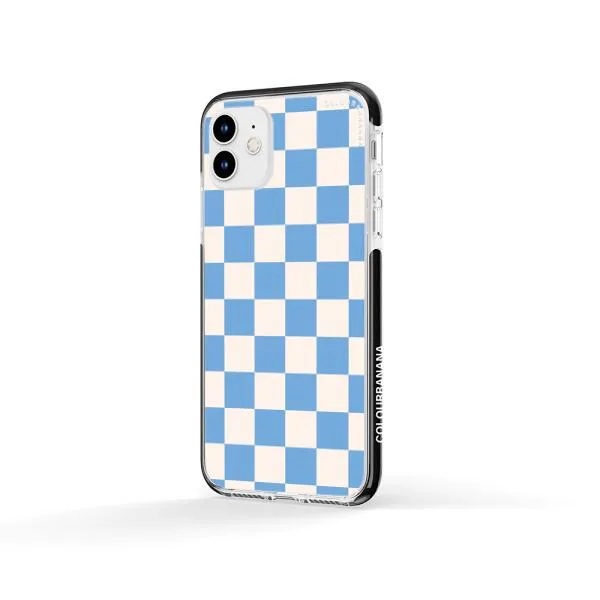 iPhone Case - Cyan Checkered