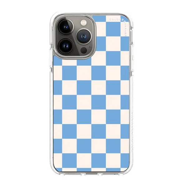 iPhone Case - Cyan Checkered