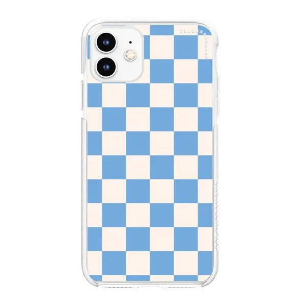 iPhone Case - Cyan Checkered